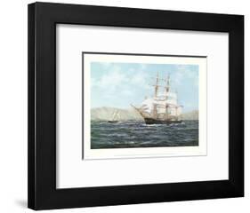 Barque Annie Johnson-Unknown Scott-Framed Art Print