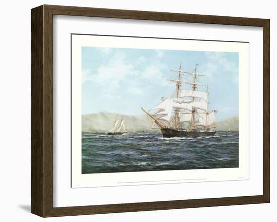 Barque Annie Johnson-Unknown Scott-Framed Art Print