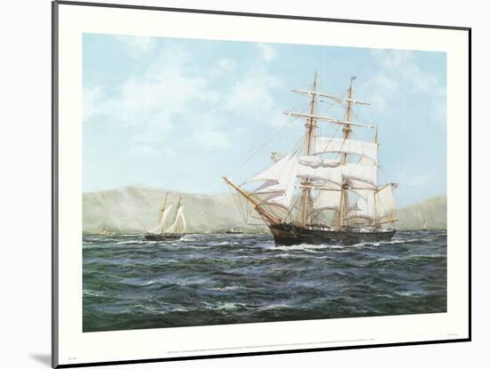 Barque Annie Johnson-Unknown Scott-Mounted Art Print