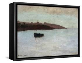 Barque De Pecheur, c.1875-1880-Odilon Redon-Framed Stretched Canvas
