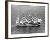 Barque Pamir in the English Channel after a 13,000 Mile Journey from Wellington, New Zealand-null-Framed Photographic Print