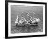 Barque Pamir in the English Channel after a 13,000 Mile Journey from Wellington, New Zealand-null-Framed Photographic Print