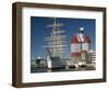 Barque the Viking and Gotheborgsutkiken, Gothenburg, Sweden, Scandinavia, Europe-Robert Cundy-Framed Photographic Print