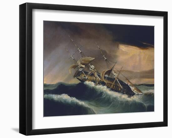 Barquentine Daino-null-Framed Giclee Print