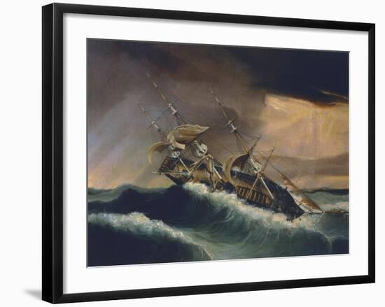 Barquentine Daino-null-Framed Giclee Print