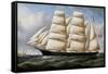 Barquentine, Italy, 19th Century-null-Framed Stretched Canvas