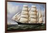 Barquentine, Italy, 19th Century-null-Framed Giclee Print