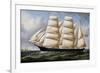Barquentine, Italy, 19th Century-null-Framed Giclee Print