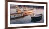 Barques al Port-Poch Romeu-Framed Art Print