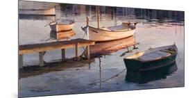 Barques al Port-Poch Romeu-Mounted Art Print