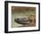 Barques au port (dos du tableau bouquet de bleuets)-Henri Martin-Framed Premium Giclee Print