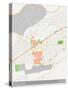 Barquisimeto, Venezuela (Bolivarian Republic of) Map-null-Stretched Canvas