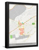 Barquisimeto, Venezuela (Bolivarian Republic of) Map-null-Framed Poster