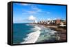 Barra Beach in the Beautiful City of Salvador in Bahia State Brazil-OSTILL-Framed Stretched Canvas