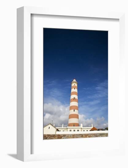 Barra Lighthouse, Costa Nova, Aveiro, Portugal-Julie Eggers-Framed Photographic Print