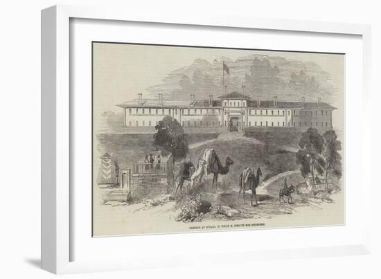 Barrack at Kutaya in Which M Kossuth Was Imprisoned-null-Framed Giclee Print