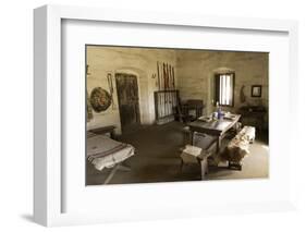 Barracks at La Purisima Mission State Park in Lompoc California-null-Framed Photographic Print