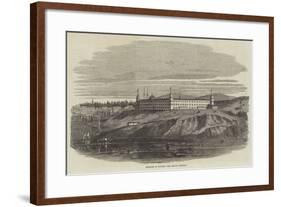 Barracks at Scutari, the British Hospital-null-Framed Giclee Print