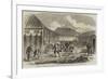 Barracks for British Troops in Course of Erection at Yokohama-null-Framed Giclee Print