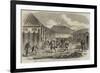 Barracks for British Troops in Course of Erection at Yokohama-null-Framed Giclee Print