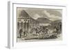 Barracks for British Troops in Course of Erection at Yokohama-null-Framed Giclee Print