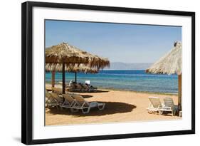 Barracuda Beach Club, Aqaba, Jordan.-Nico Tondini-Framed Photographic Print