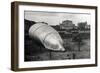 Barrage Balloon at the Bolshoi Theatre, Moscow, USSR, 1942-null-Framed Giclee Print