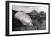 Barrage Balloon at the Bolshoi Theatre, Moscow, USSR, 1942-null-Framed Giclee Print