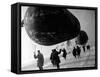 Barrage Balloons Near Moscow, USSR, World War II, 1941-null-Framed Stretched Canvas
