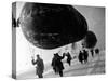 Barrage Balloons Near Moscow, USSR, World War II, 1941-null-Stretched Canvas