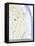 Barranquilla, Colombia Map-null-Framed Stretched Canvas