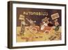 Barre Automobiles-null-Framed Art Print