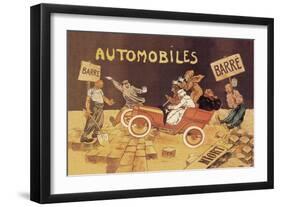 Barre Automobiles-null-Framed Art Print