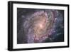 Barred Spiral Galaxy Messier 83-null-Framed Photographic Print