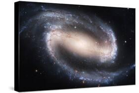 Barred Spiral Galaxy NGC 1300, HST Image-null-Stretched Canvas