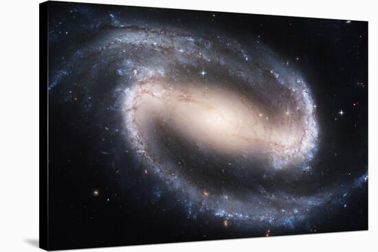 Barred Spiral Galaxy NGC 1300, HST Image-null-Stretched Canvas