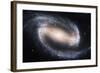 Barred Spiral Galaxy NGC 1300, HST Image-null-Framed Premium Photographic Print