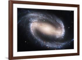 Barred Spiral Galaxy NGC 1300, HST Image-null-Framed Photographic Print