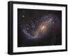 Barred Spiral Galaxy NGC 1672 in Dorado-Stocktrek Images-Framed Photographic Print