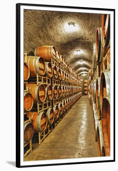 Barrel Cave, Red Mountain Ava, Eastern Yakima Valley, Washington, USA-Richard Duval-Framed Premium Photographic Print