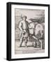 Barrel Giving Wine That Contains-null-Framed Giclee Print