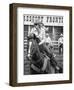 Barrel Racer-Barry Hart-Framed Art Print