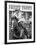 Barrel Racer-Barry Hart-Framed Art Print