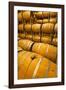 Barrel Room of a Washington Winery, Yakima Valley, Washington, USA-Richard Duval-Framed Photographic Print