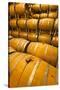 Barrel Room of a Washington Winery, Yakima Valley, Washington, USA-Richard Duval-Stretched Canvas