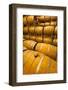 Barrel Room of a Washington Winery, Yakima Valley, Washington, USA-Richard Duval-Framed Photographic Print