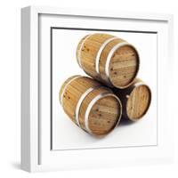 Barrel-bioraven-Framed Art Print