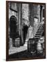 Barrels and Staircase in Alley on the Bowery, New York-Emil Otto Hoppé-Framed Photographic Print