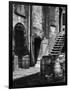 Barrels and Staircase in Alley on the Bowery, New York-Emil Otto Hoppé-Framed Photographic Print