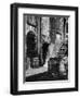 Barrels and Staircase in Alley on the Bowery, New York-Emil Otto Hoppé-Framed Photographic Print